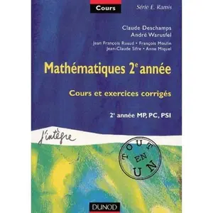 USED-Cours tout-en-un - Mathématiques 2e année - Cours et exercices corrigés by Edmond Ramis (Paperback)
