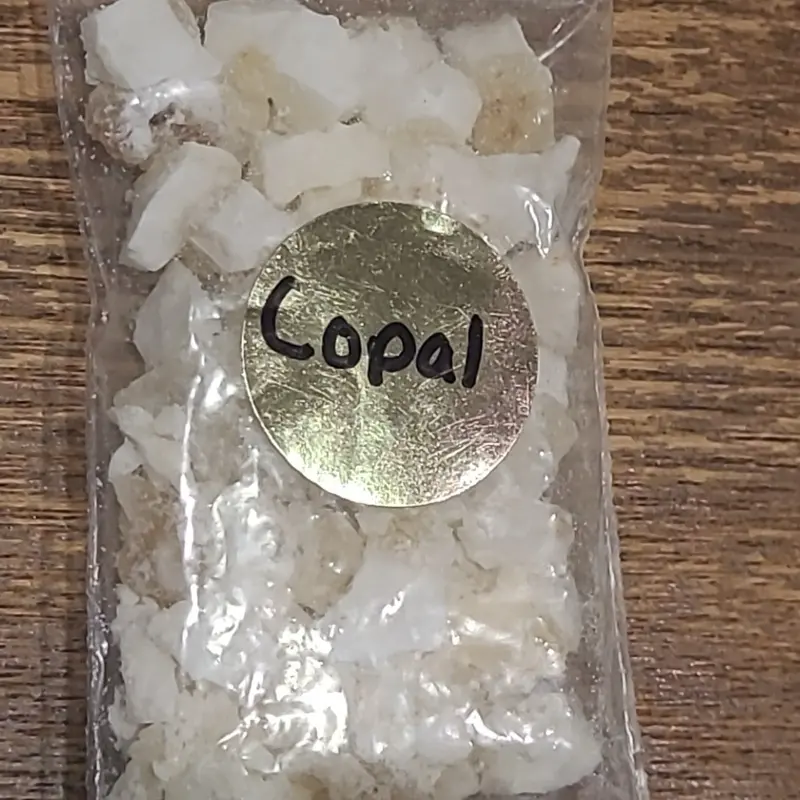 Copal Blanco Natural Resin Incense, Plant-Derived Home Fragrance, Low Odor for Odor Removal Indoors