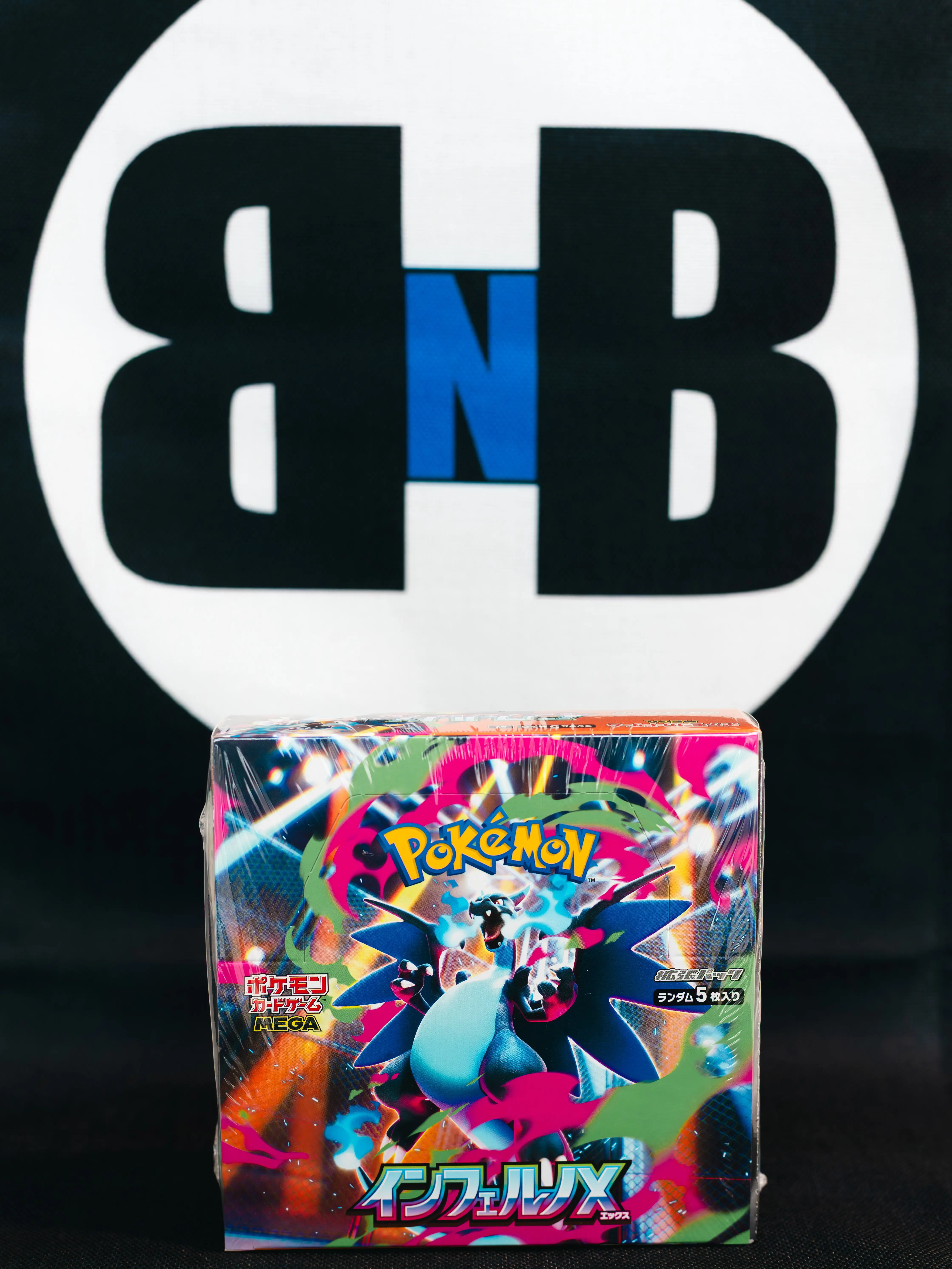pokemon japanese inferno x booster box Shop Traditional Chinese Pokemon Mega Inferno X m2F Booster Box – TCGHOBBY main image 0
