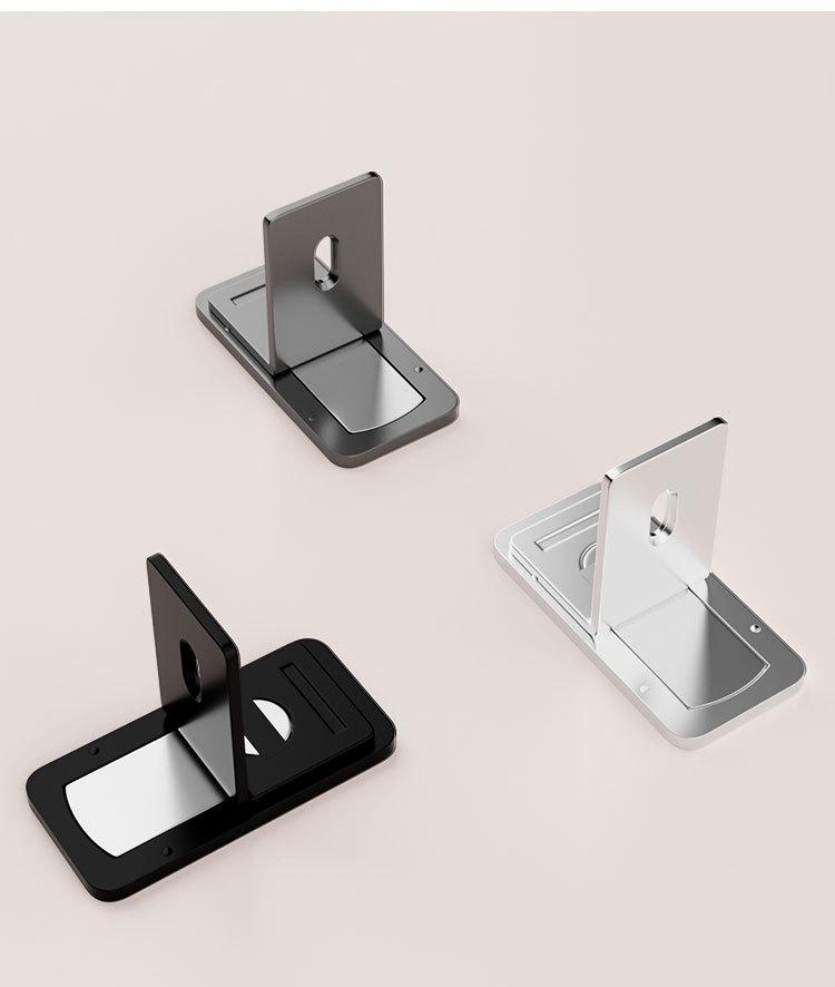 Includes shipping cost. Ultra-thin invisible magnetic bathroom door holder, no drilling required, new model, anti-collision, ultra-narrow frame, aluminum alloy, strong magnet for glass doors.