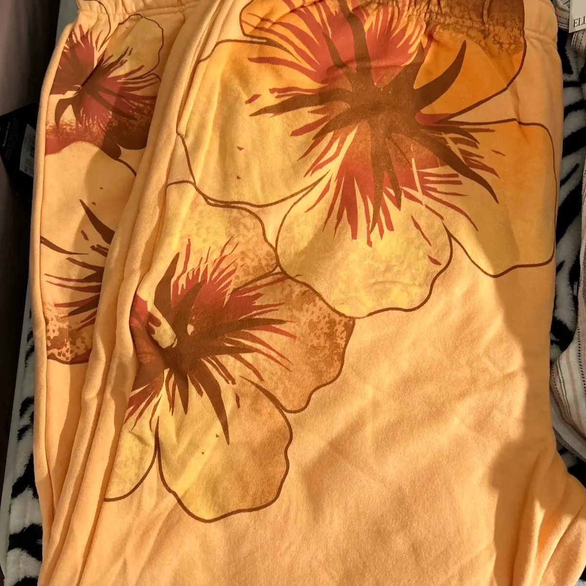 Women’s sweat pants 3x peach orange