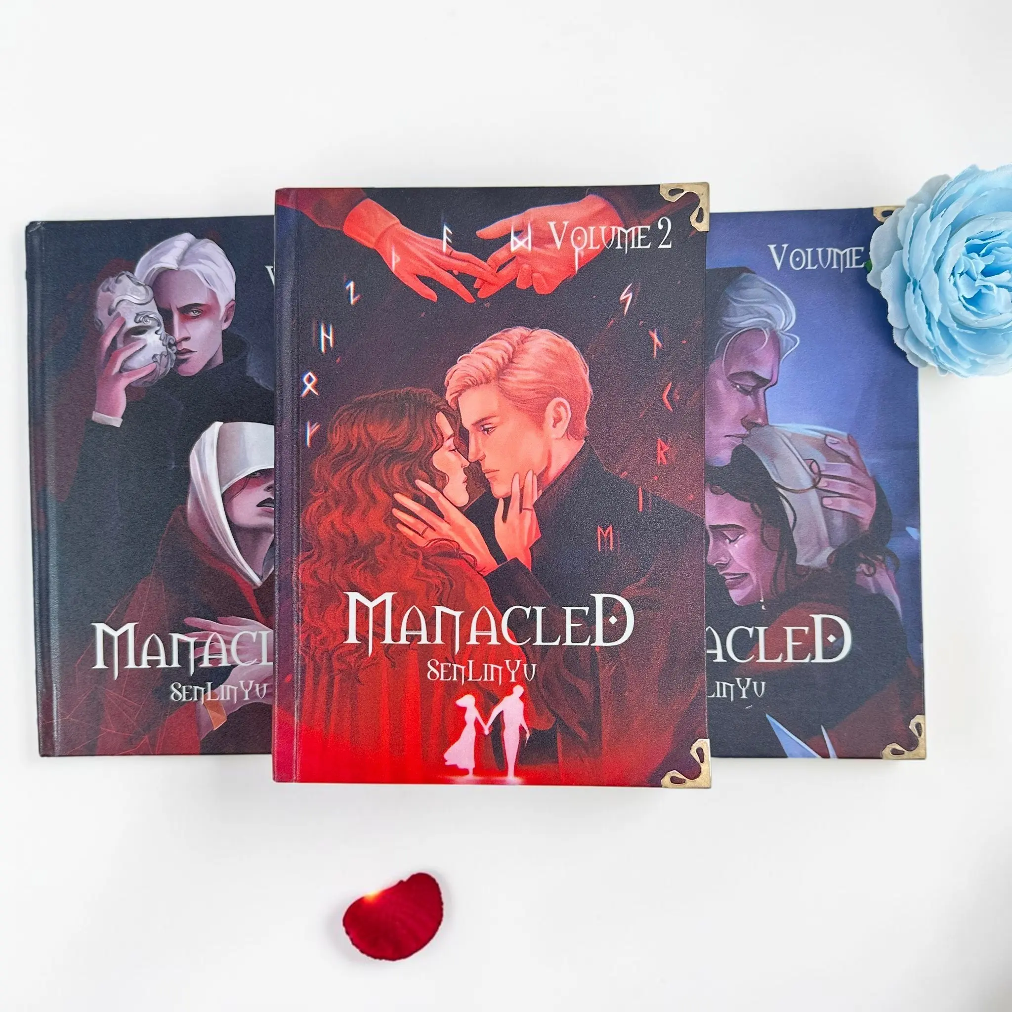 Manacled Hardcover Book Set by SenLinYu Complete Dramione Dark Romance Fanfiction Trilogy