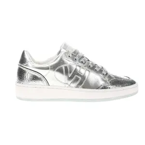 Vintage Havana Womens Quick Metallic Slip On Sneakers Shoes Casual - Silver Vintage Havana Womens Quick Metallic Slip On Sneakers Shoes Casual - Silver