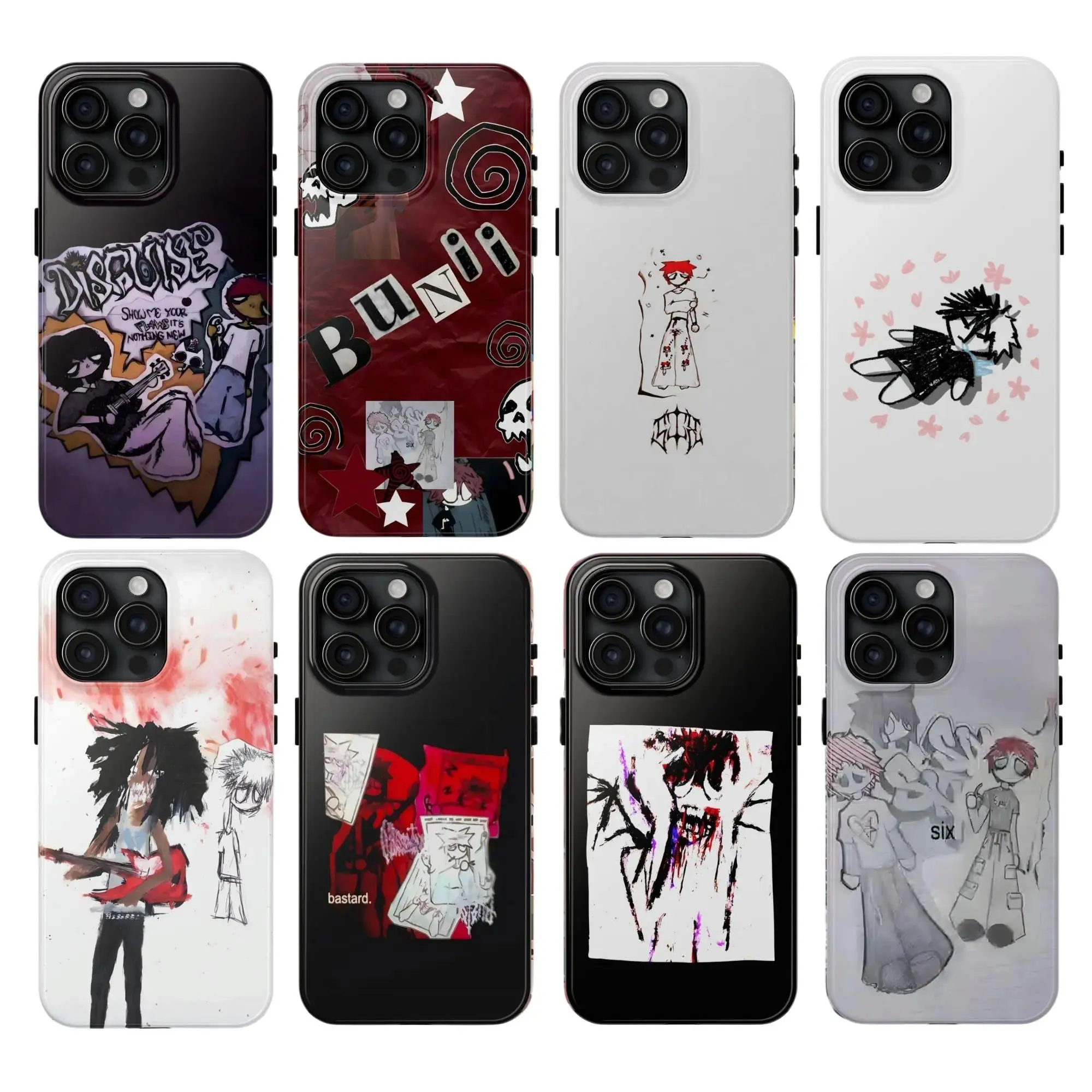 BBBunniiiiiiiiiii Phone Case, Underground Rapper Case, Cover Suitable for iPhone 17-11 Pro Max/Plus and  Samsung Galaxy S23-25