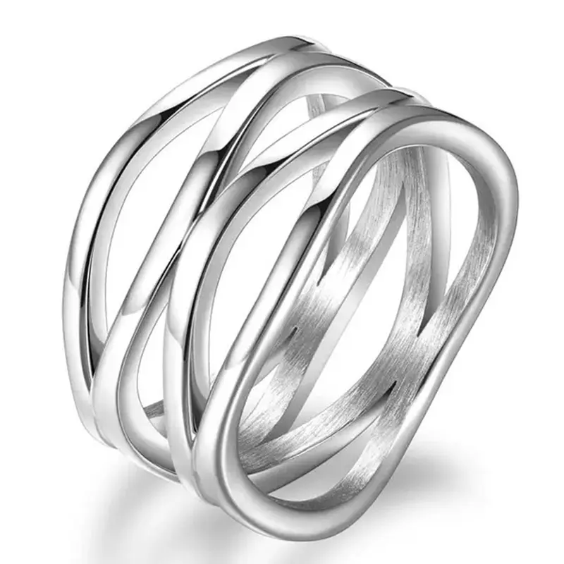 Simple Style Plain Color Ring, Engagement Wedding Ring for Women, Fashion Accessories for Party, Daily Clothing Decor, Trendy All-match & Dainty Stacking Rings for Birthday Gift, Statement Multi Ring, Stackable Rings, Trendy Jewelry