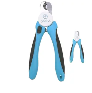 Gonicc Professional Grooming Tool for Pets - Dog & Cat Nail Clippers and Trimmers with Safety Guard and Free Nail File