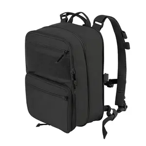 KRYDEX D3 Flatpack Tactical Backpack MOLLE 500D Nylon Expandable 23L for Men Outdoor Hunting Camping Airsoft