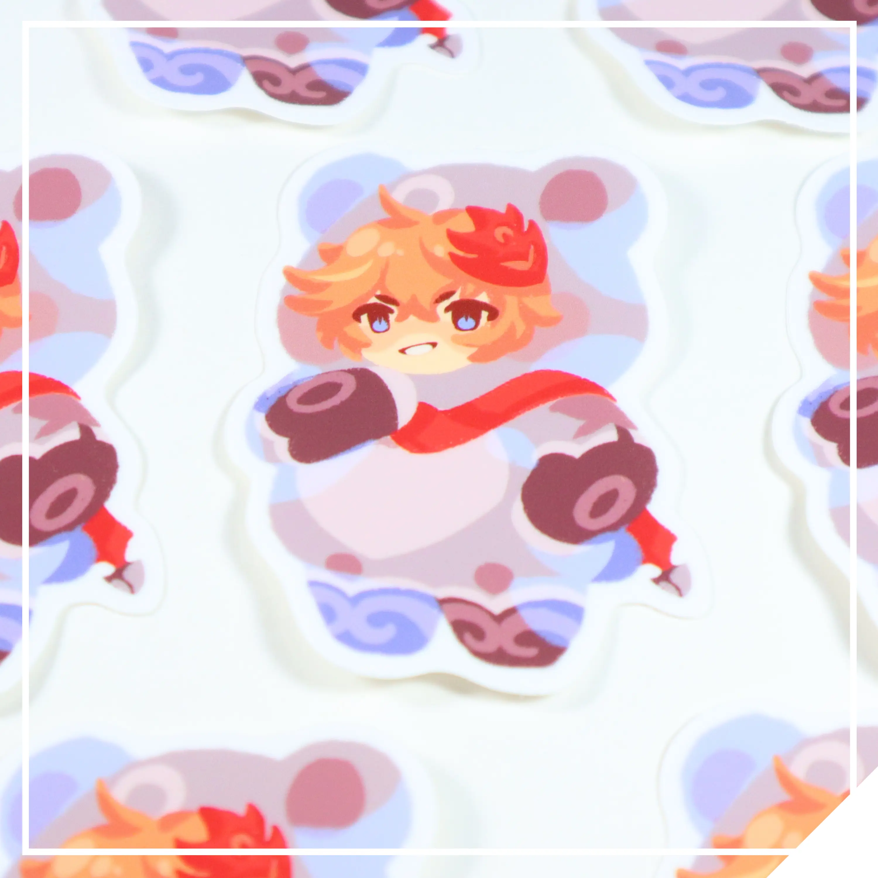Genshin Impact - Childe Guoba Vinyl Sticker