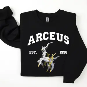 Arceus Sweatshirt, Pkm Characters Sweatshirt, Anime Shirt
