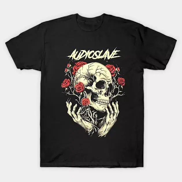 Trend AUDIOSLAVE Band Black Cotton Full Size T-Shirt perfect gift Sweatshirt, Hoodie, Comfort Colors