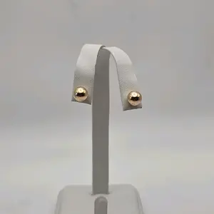 10KT Gold Ball Stud Earrings