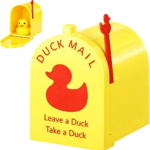 3D Printed Cruise Duck Mailbox, Magnetic Wall-Mount Mini Mailbox, Decorative Gift for Cruise Door, Fridge, Home, Office