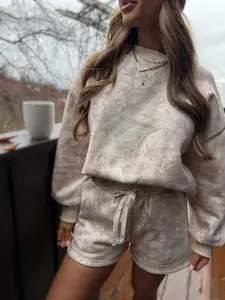 Aspen Pines Beige Camo Crewneck