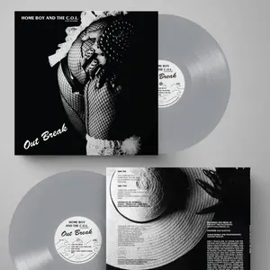 Home Boy & C.O.L. - Out Break  [VINYL RECORD - LP] Colored Vinyl, Silver