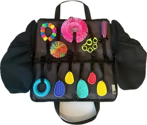Seat with 11 Different Fidgets
