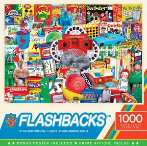 Flashbacks Let the Good Times Roll 1000 Piece Jigsaw Puzzle
