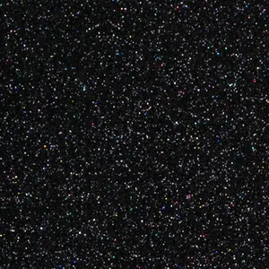 Galaxy Black Glitter HTV