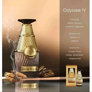 Anfar Odyssee IV, Pour Homme 1950, Extrait de Parfum para hombres, 3.4 fl oz, especias, ron, tabaco, canela, hombres, 3.4 fl oz