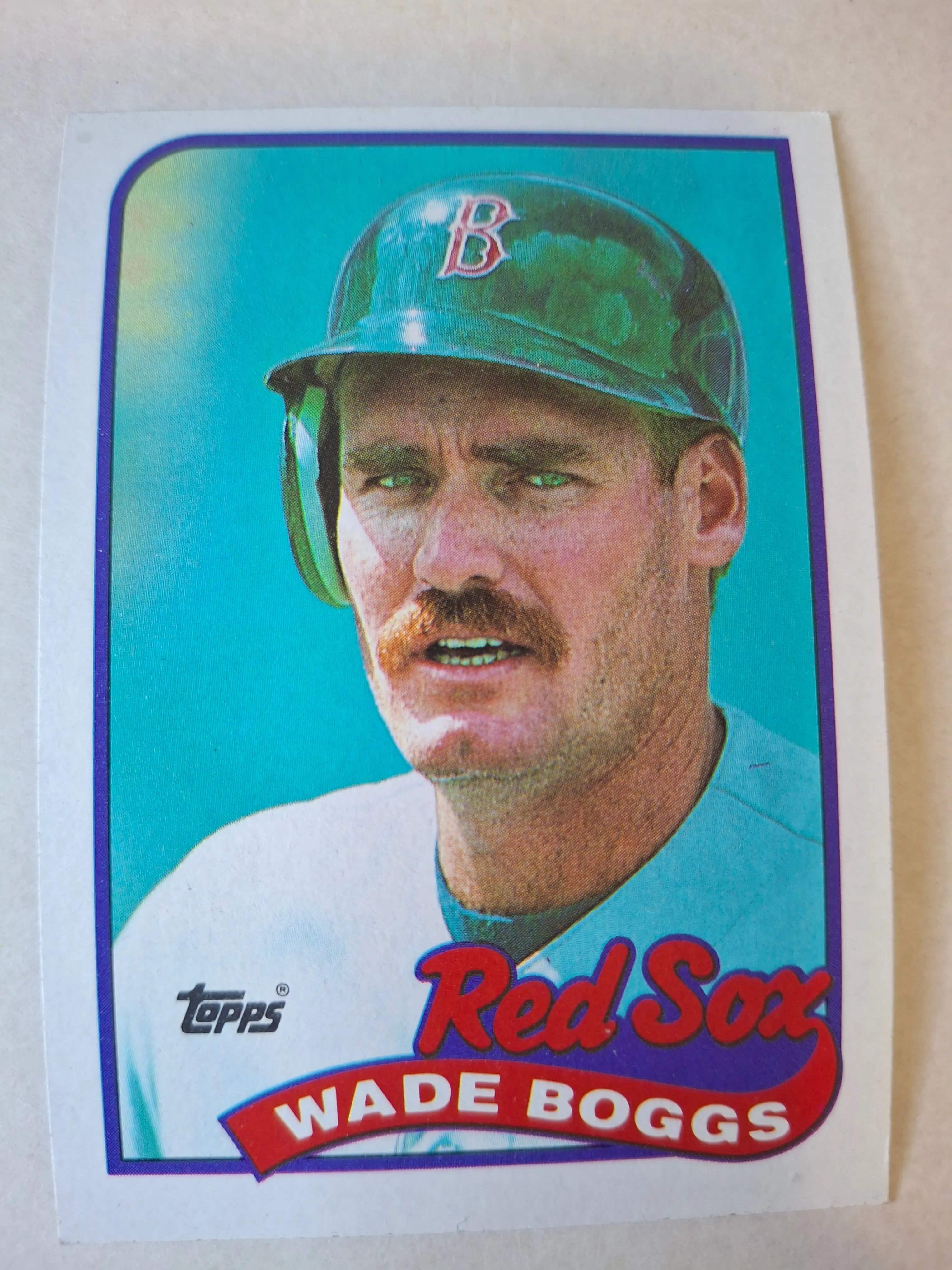 Wade Boggs 1989 TOPPS Baseball Card