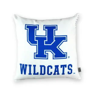 Kentucky Wildcats Pillow Cover - Licensed Kentucky Wildcats Room Decor for Alumni and Fans