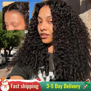 【NEW ARRIVAL】ISEE HAIR Wear Go 9x6 Tpart Burmese Curly Wig 180% Natural Black Deep Part Lace Glueless Wig #iseehairbeauty#SpringStatements