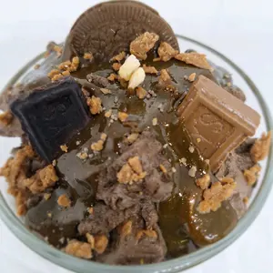 Amazing Candles Fancy Chocolate Cheesecake Hand-poured Dessert Collection Candle Scented Soy Wax Aroma