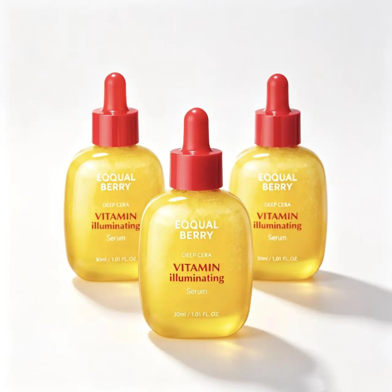 EQUALBERRY Vitamin C Illuminating Serum with Niacinamide 4% Arbutin 2%, Brightening Facial Serum for Dark Spots Melasma, Smooth Skin Tone Refinement Serum for Face