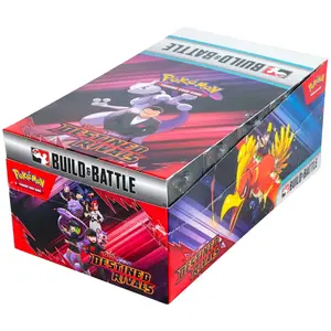 Pokemon TCG: Destined Rivals Build & Battle Box Display (10 build and battles total)