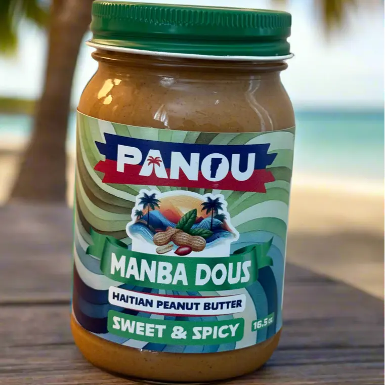 Manba Dous - Sweet & Spicy Haitian Peanut Butter Manba Dous - Sweet & Spicy Haitian Peanut Butter