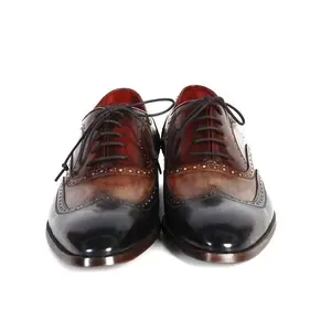 Paul Parkman Men's Three Tone Wingtip Oxfords