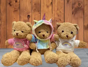 5Banglesandabow Unicorn Teddy with magic hair clips!
