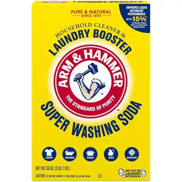 ARM & HAMMER 55 oz. Super Washing Soda Household Cleaner and Laundry Booster