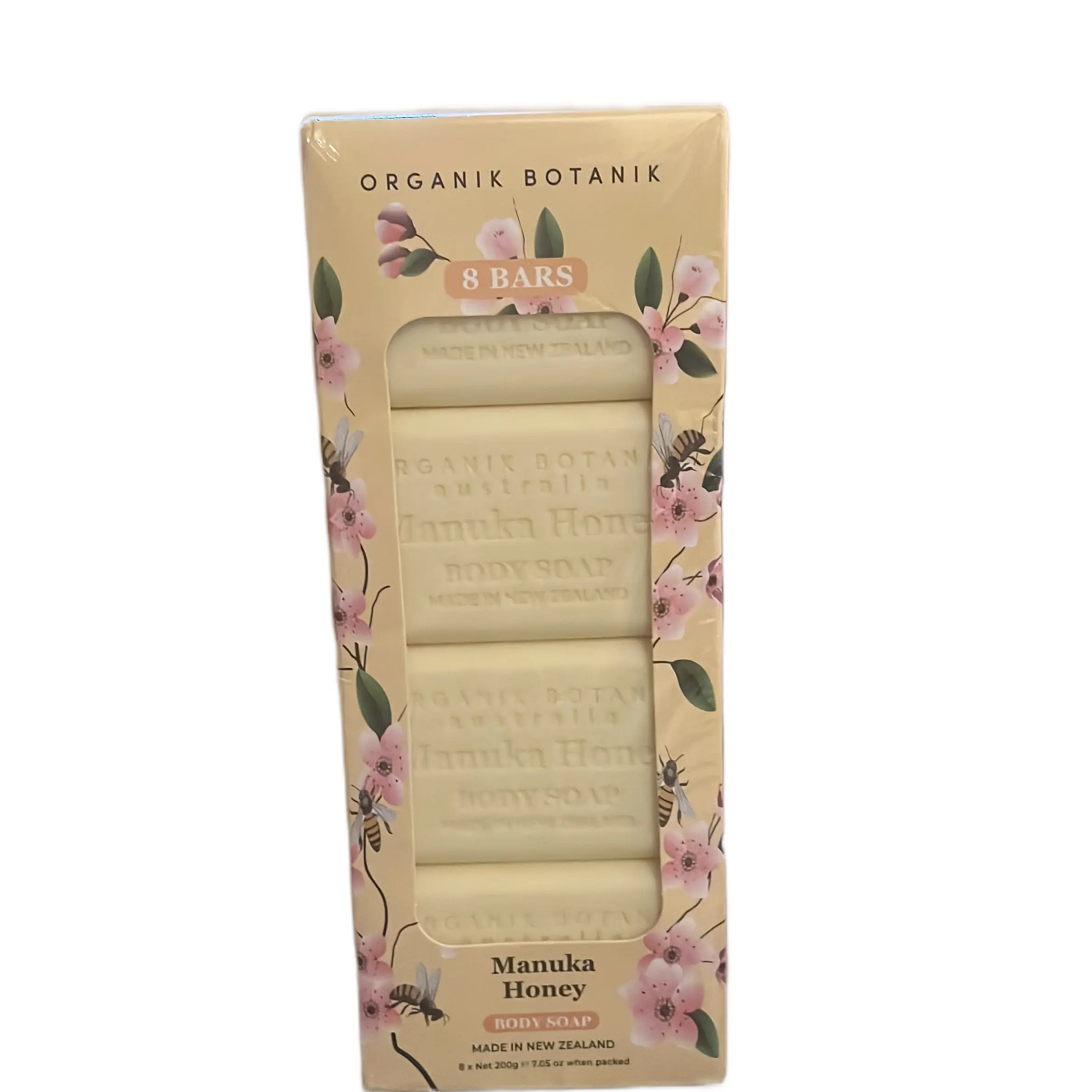 Organik  Botanik 8 Bars Manuka Honey Body Soap