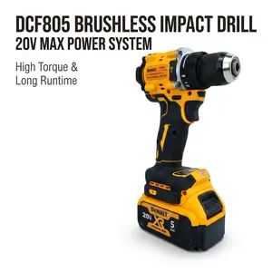 Dewalt DCF805 Brushless Impact Driver, 20V Max Motor & 90Nm Torque, mechanic work