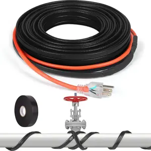 30FT3~200FT Heat Tape for Water Pipes, -40F Deicing Heating , Freeze Protected Water Pipe Heating ,120V 5W/ft