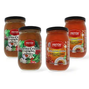 PINTON Sofrito Críolla Cooking Base Natural Cooking Base with Traditional Cuban Sauce, Double Combo for Flavor and Dip