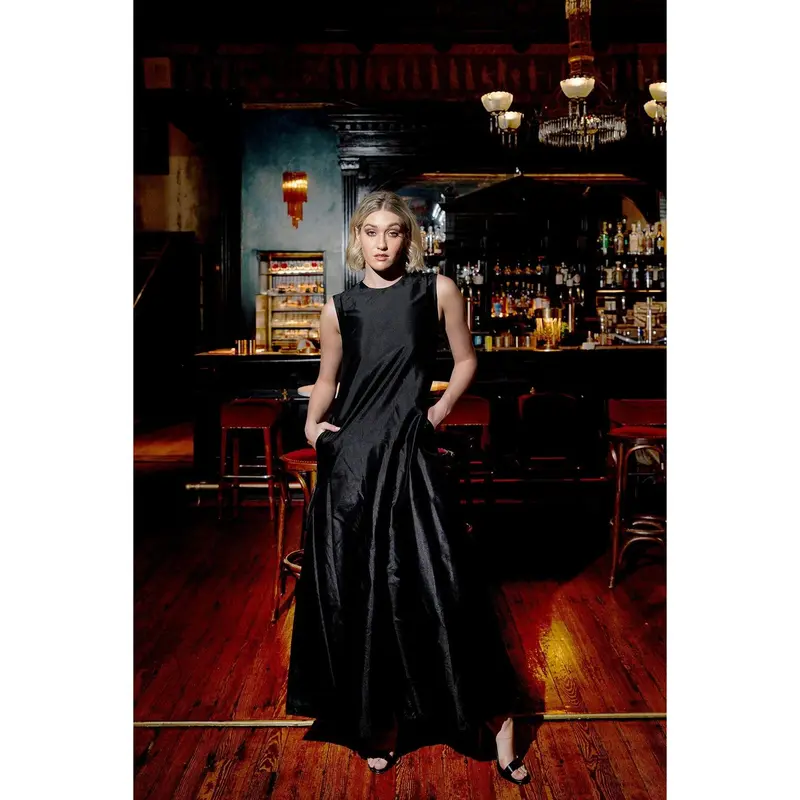sachin and babi light blue dress tibi clothing