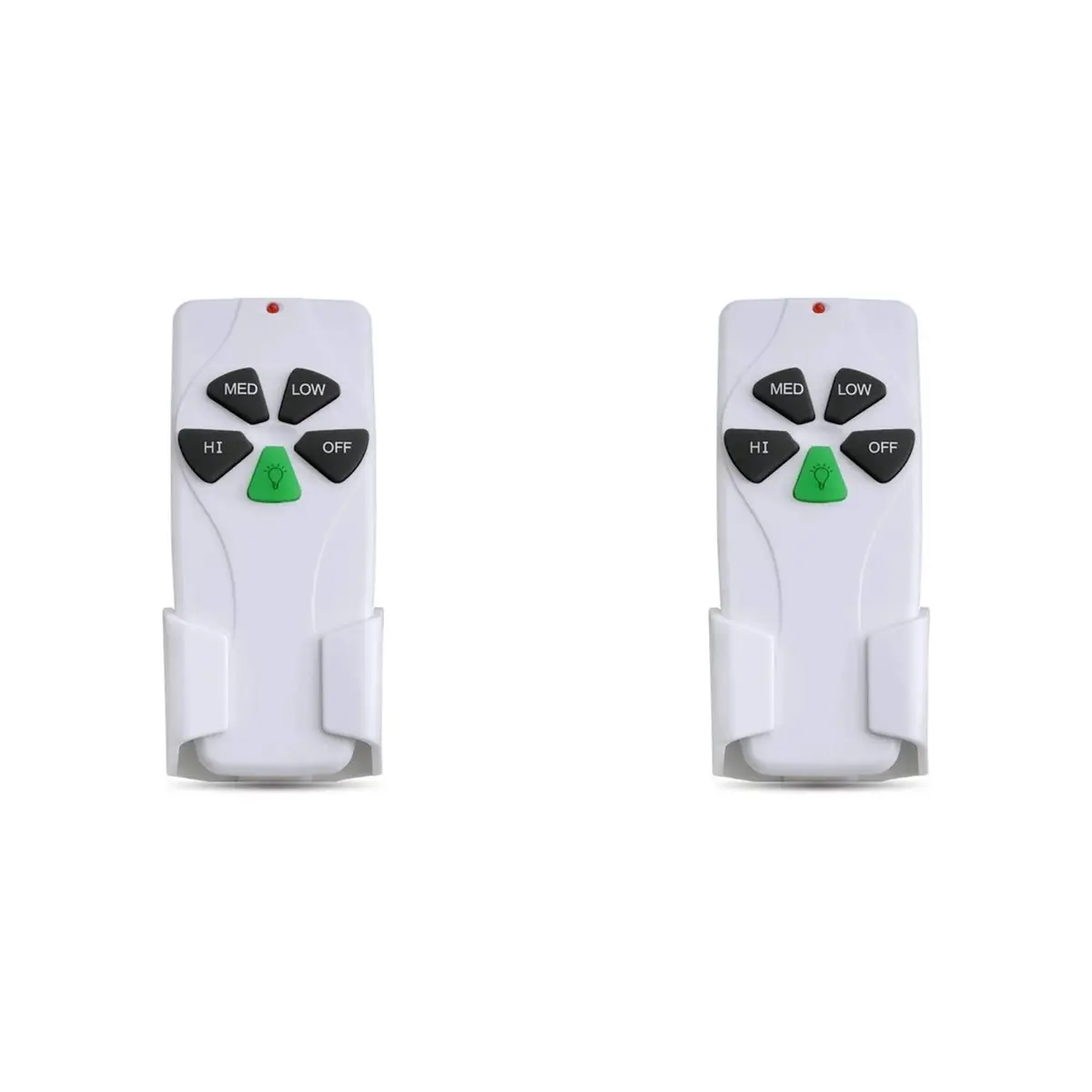 2X Universal Ceiling Fan Remote, 3 Speed Ceiling Fan & Light Dimmer Control for 53T 11T 35T HD5 UC7030T UC9050T Remote