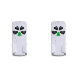 2X Universal Ceiling Fan Remote, 3 Speed Ceiling Fan & Light Dimmer Control for 53T 11T 35T HD5 UC7030T UC9050T Remote