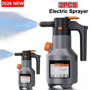 2PCS Electric Car Wash Foam Sprayer, Handheld High Pressure Cleaner, 67.63oz Electric Foam Bottle, 70° Wide Angle, Multi-Purpose, Long Lasting