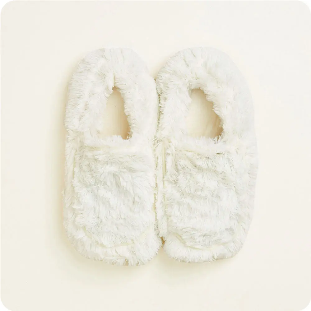 Warmies Slippers - Cream