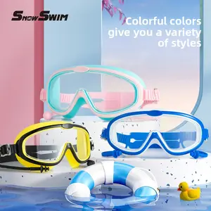 Kids Swim Goggles Unisex Large Frame Diving Goggles Anti Fog Waterproof Silicone Seal Kids Swimming Gear for Boys Girls Pool Beach 2026 New #SummerVibes #TikTokShopFinds