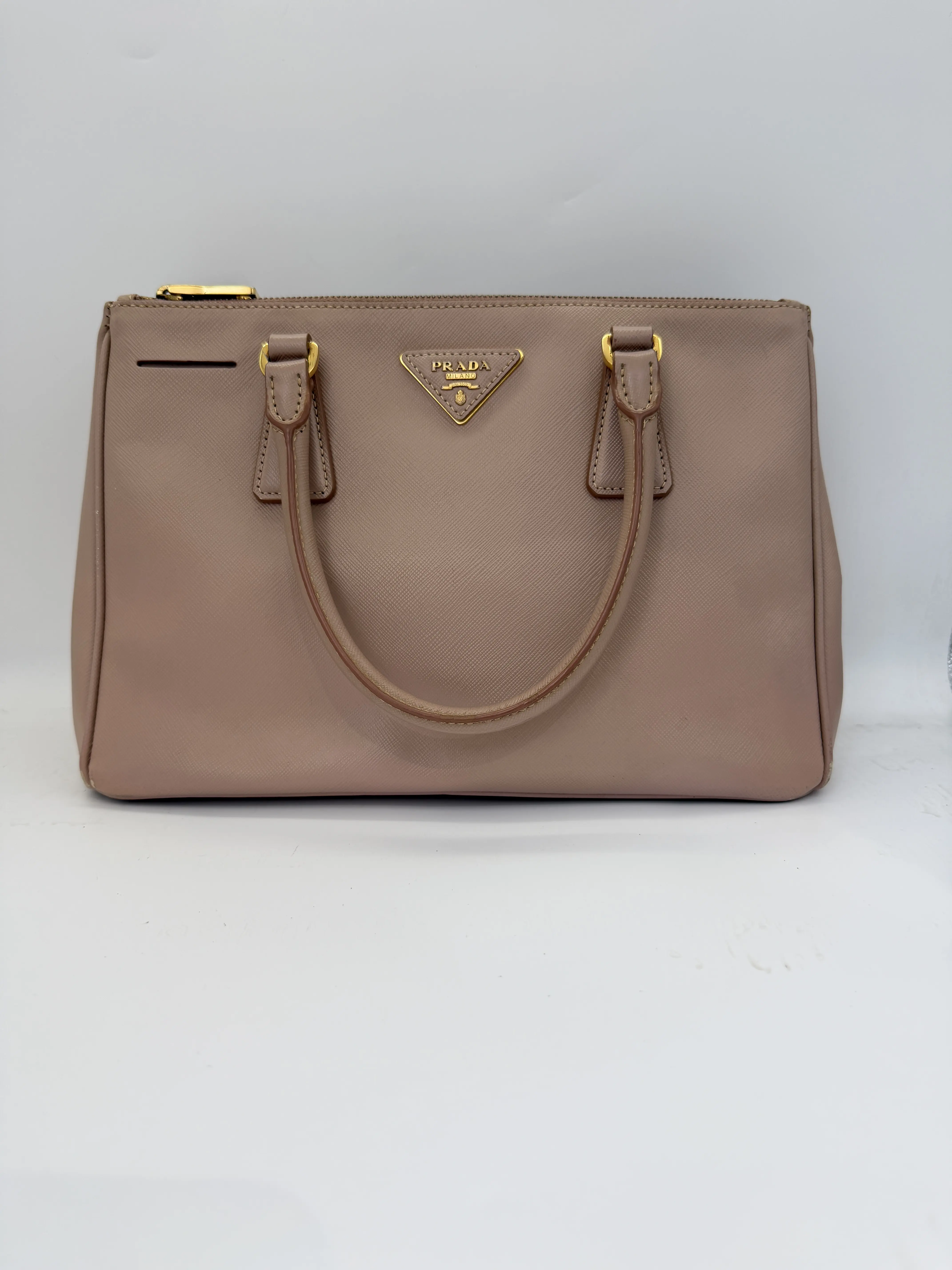 Pre-owned PRADA pink Galleria bag
