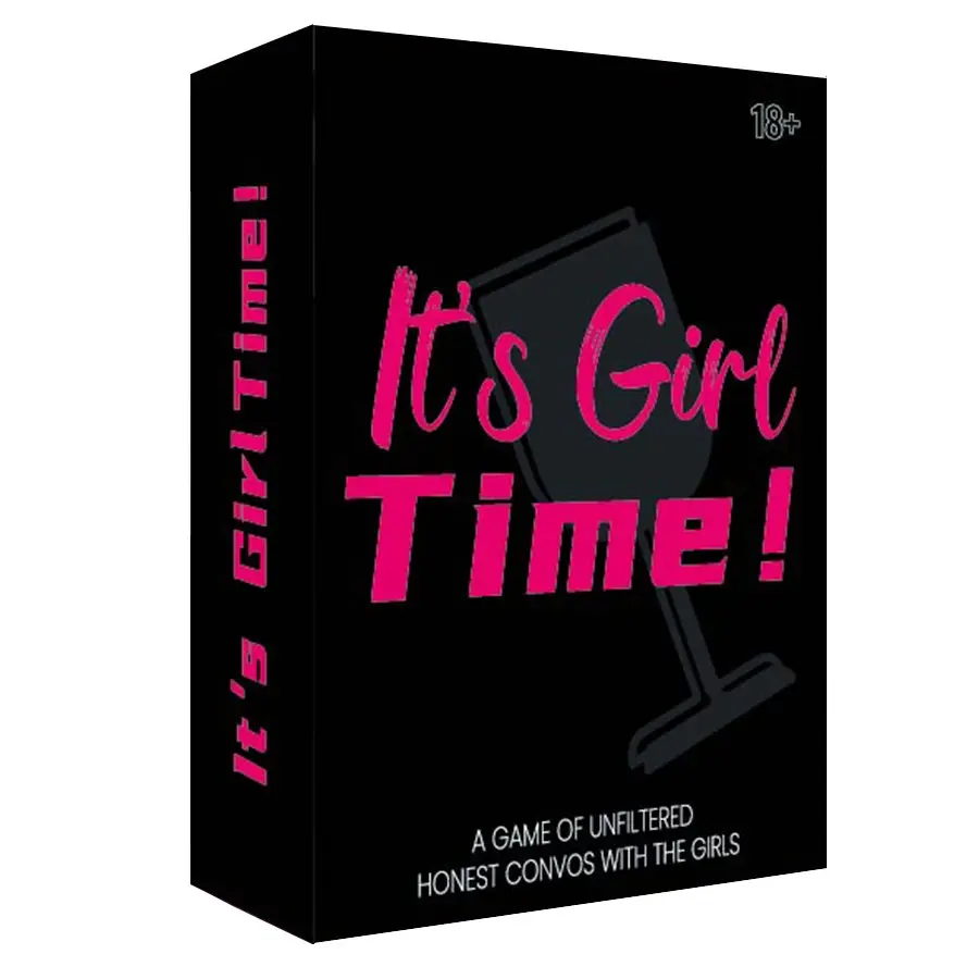Girls Night Game Cards, 55 Adventure Cards, Fun Unfiltered Honest Convos Conversation Questions, Perfect for Adult Parties, Ideal Holiday Gift, Valentine's Day Present