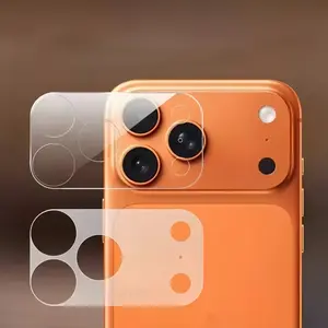 2-Pack Full Coverage Lens Protection Film for iPhone 17 Pro Max/17 Air/17 Pro, Transparent HD Matte Soft Lens Protector