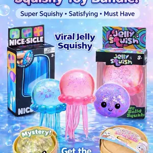Ultimate Viral Squishy Bundle (4-Pack) – Stress Relief Set