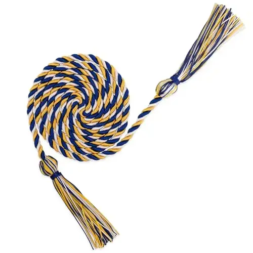 Blue & Gold & White