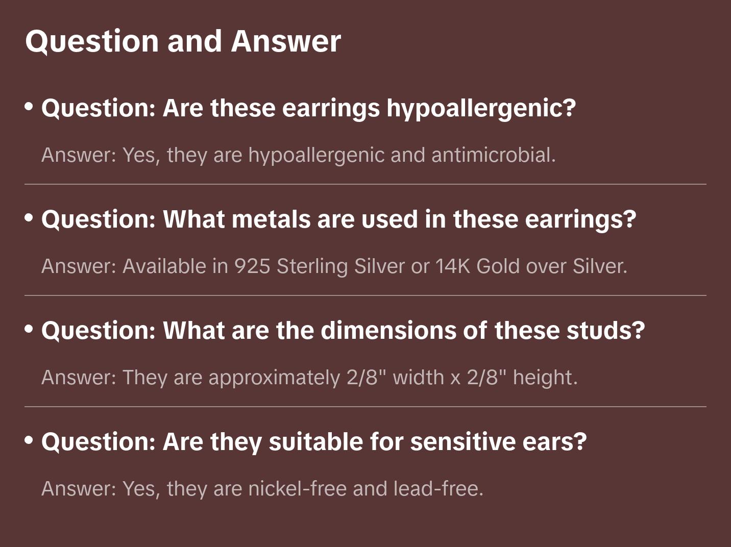 Marijuana Leaf Studs