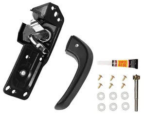 Interior Door Handle Front Left Drivers Side Compatible with 2007-2014 Chevy Silverado 1500/2500/3500 Tahoe Suburban Avalanche GMC Sierra Yukon Cadillac Escalade ESV/EXT,Replaces OEM# 20833606, 80374