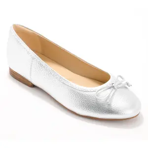 Clarks Signature Leather Ballet Flats - Fawna Lily